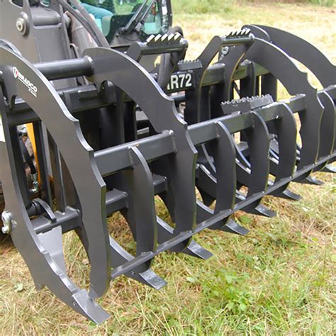 skid steer root rake for sale|skid steer root rake grapple.